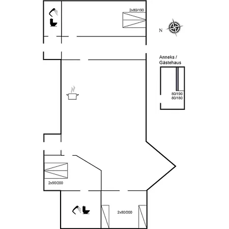 Holiday home Veikko - 150m From The Sea In Lolland- Falster And Mon By Interhome *